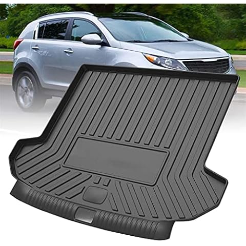 GuoYo Car Boot Mats for Kia Sportage 2011-2016,Rubber Boot Trunk Liner Non-Slip Waterproof Protector Mats Tray Mat Tailored Auto Interior Accessories Cover