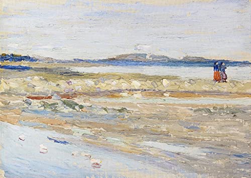 Impression toile Vassily Kandinsky Tunis Plage grand format 60x90cm