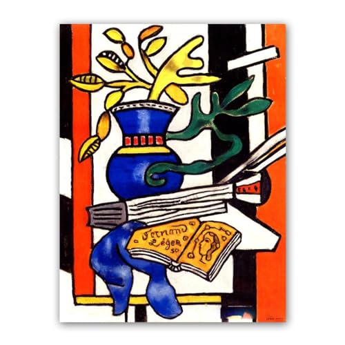 Reproduction affiche sur toile d'art abstrait haut de gamme 40x50cm