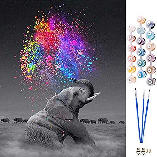 HitTopss DIY Malen Nach Zahlen-Vorgedruckt Leinwand-Ölgemälde Geschenk für Erwachsene Kinder Kits Home Haus Dekor…