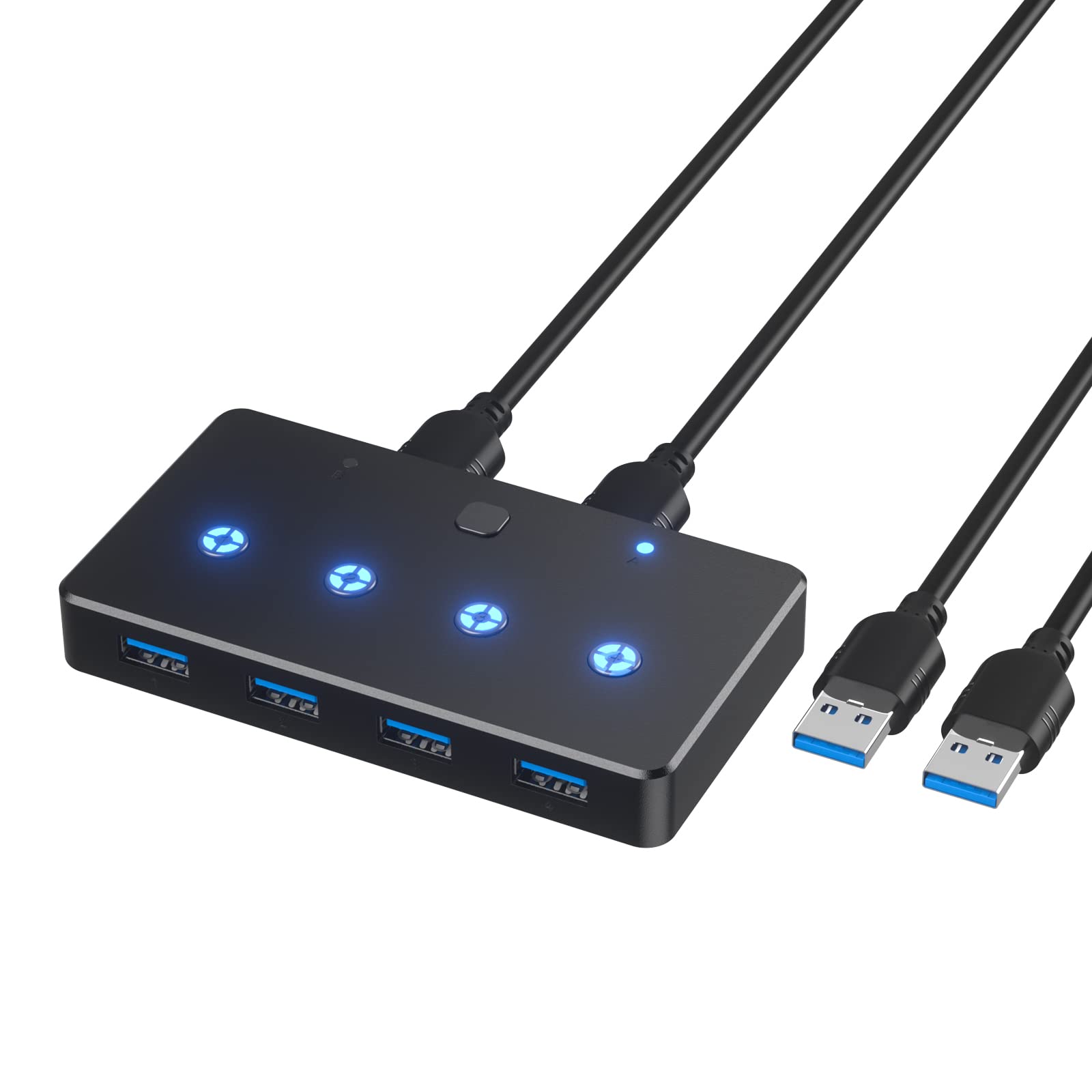 Buy ANYOYO USB 3.0 Switch Selector 4 Port 2 Computers Peripheral
