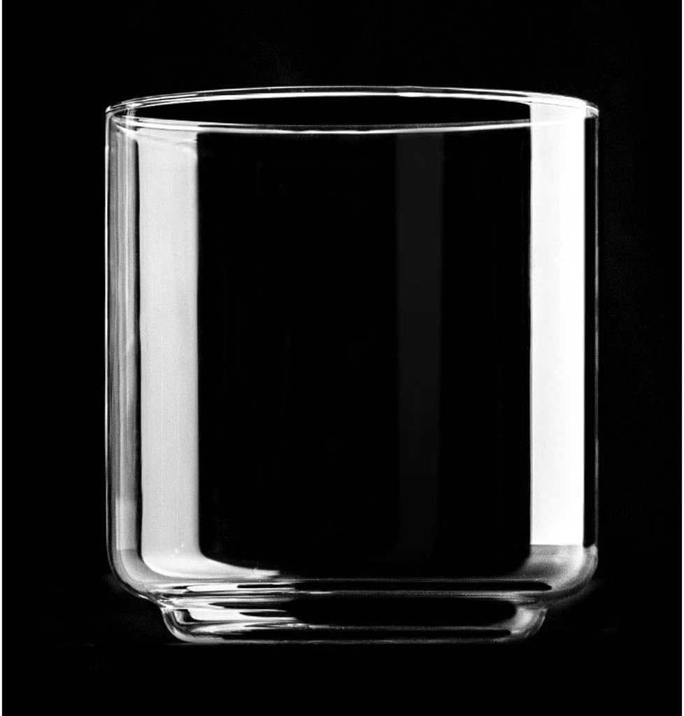 Cubitera Botella Vino Separador de Vino de Vidrio Cubo Creativo para Separar Vino y Hielo Conserva el Hielo por más Tiempo Enfriador de Vino Diseño Elegante Suministros de Bar 1L
