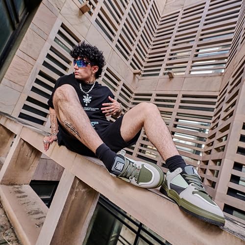 Image of SOLETHREADS Verso Sneakers for Men | Stylish & Fashionable| Comfortable|Walking Shoes| Lightweight Flexible| Skid-Resistant| Everyday |Casual Shoes for Men