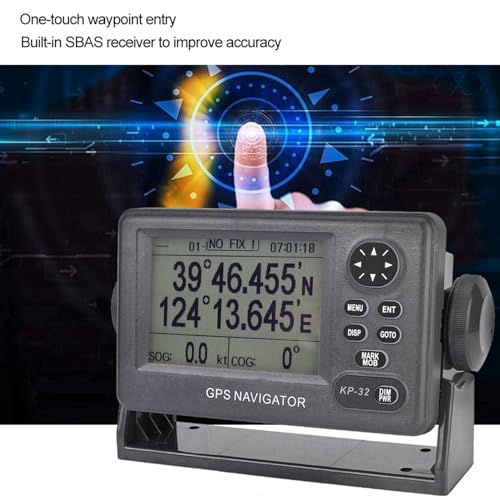 Image of Navigation Positioner, 4.5 LCD Display Marine Navigator Navigation Locator for Boat