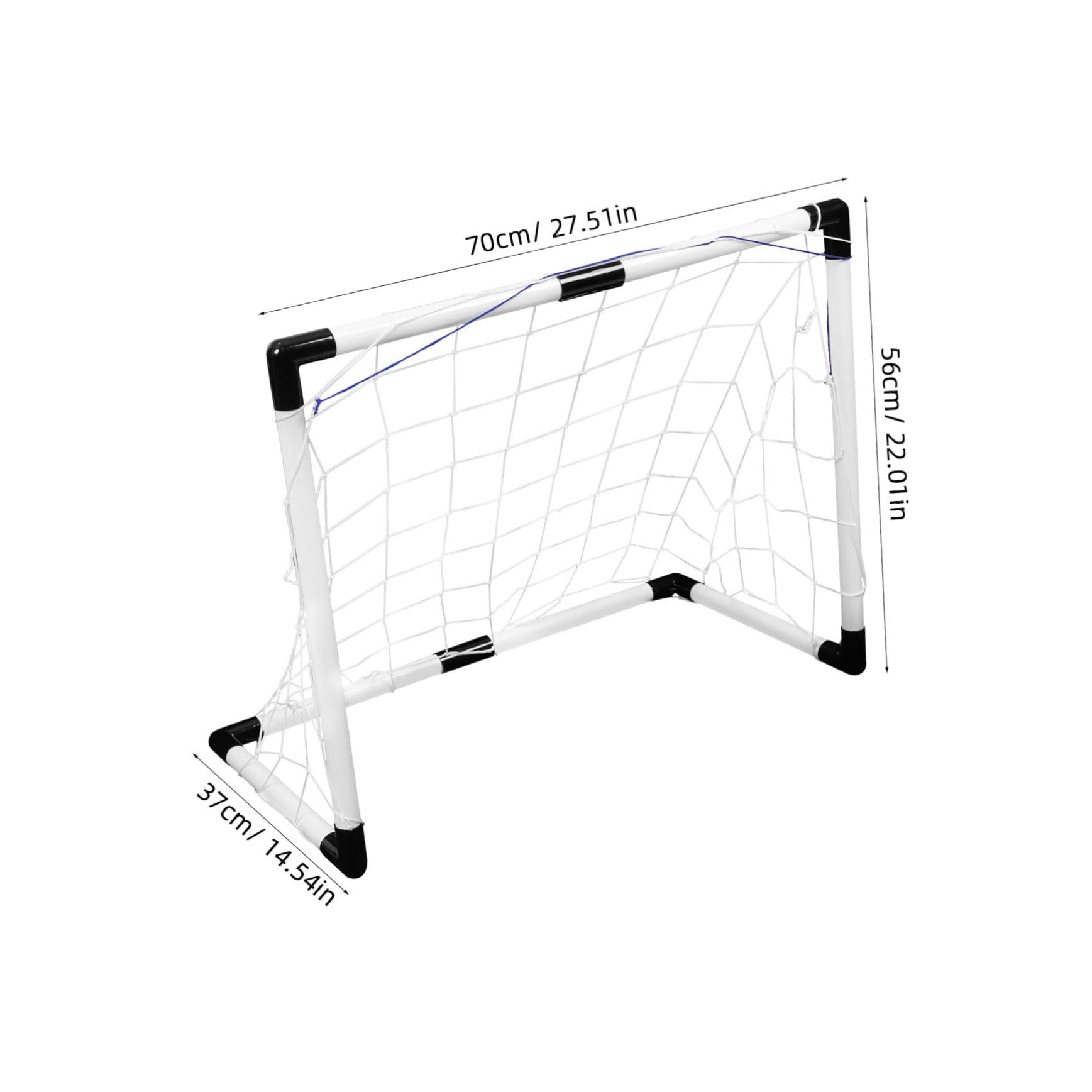 POPETPOP 1 Set Portable Mini Soccer Goal Easy Assembly Football Training Equipment for Lightweight Durable Soccer Net for Backyard Fun