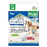 エリエール Pｅｔ キミおもい リラックスウェア M 34枚 犬用 おむつ