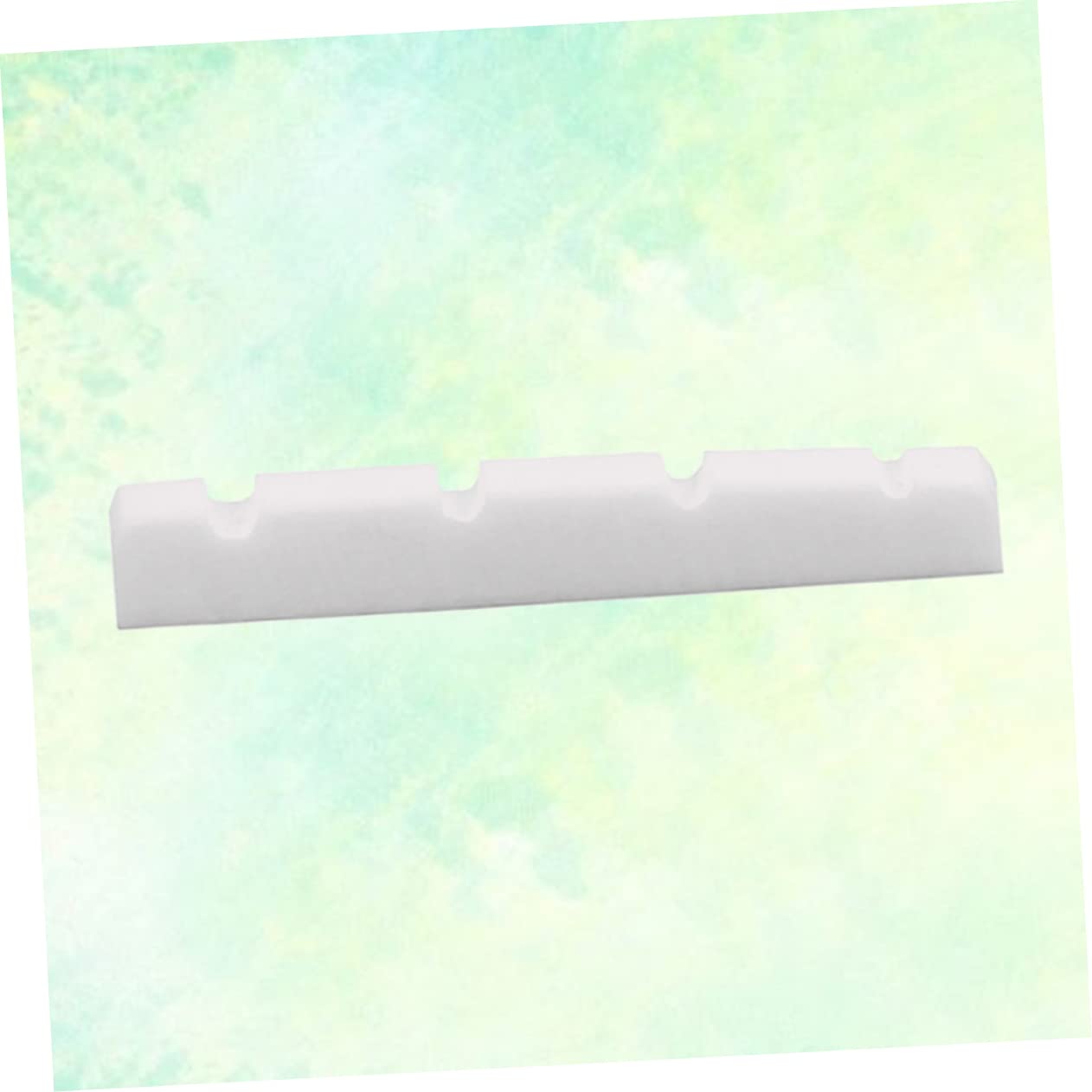 BESTonZON Guitar Nuts for Bass Slotted Bone Nuts Musical Instrument Accessory for Guitar