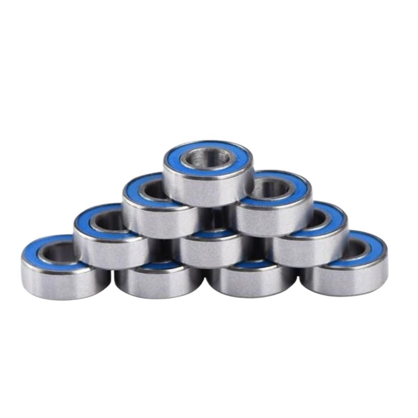 MR85RS łożysko 20/50/100 sztuk 5x8x2,5 mm ABEC-7 Hobby elektryczny zdalnie sterowany samochód ciężarówka MR85 RS 2RS łożyska kulkowe MR85-2RS czarne uszczelnione(100PCS)