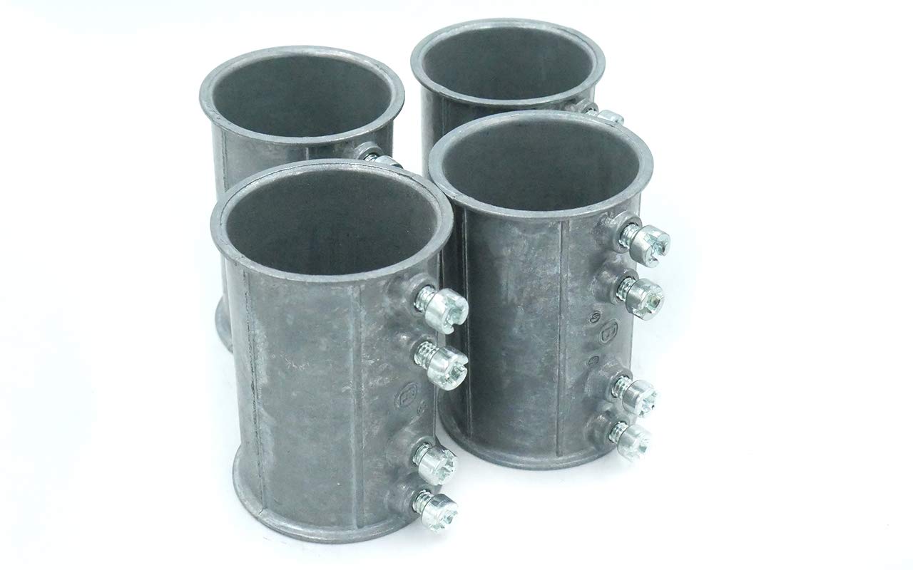 Bridgeport 244-DC Set Screw Conduit Coupling, 1-1/2 in, for Use with EMT Conduit, Die Cast Zinc-image-26
