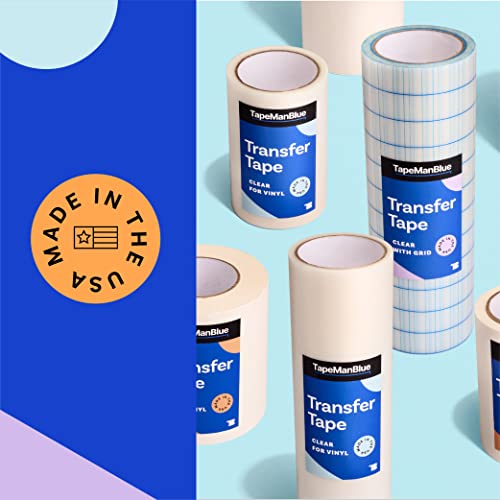 Tapemanblue TMB12X100P 12 Inch X 100' Roll Of Paper Transfer Tape thumb #5