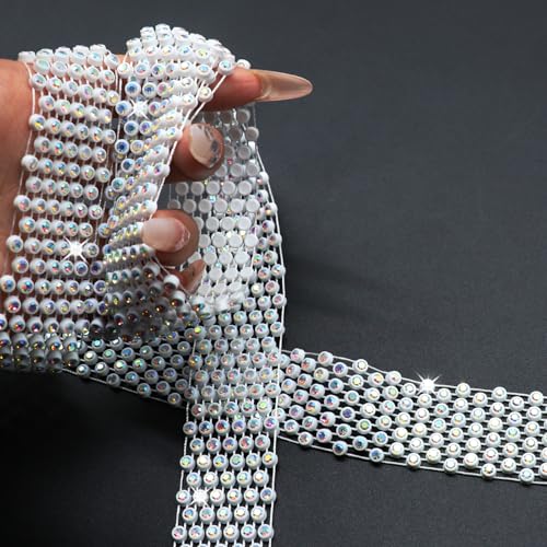 Womens Rhinestone Neck Tie Long Sparkle Sequins Neck Scarf for Party Evening Prom2