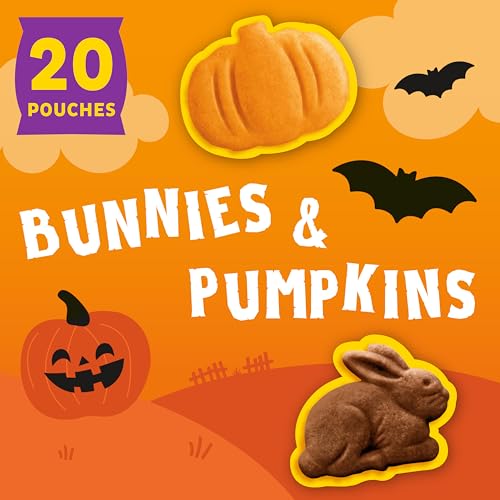 Annie's Organic Bunnies & Pumpkins Halloween Graham Cracker Snacks, 20 ct - image 3