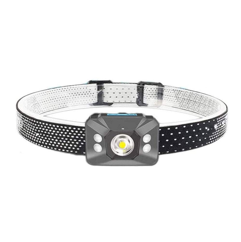 Faro LED, Brillante y Duradero, Ligero, Construido para Acampar, Senderismo, al Aire Libre, luz de Emergencia, 4 Modos de iluminación, Mejor lámpara de Cabeza para Adultos y niños