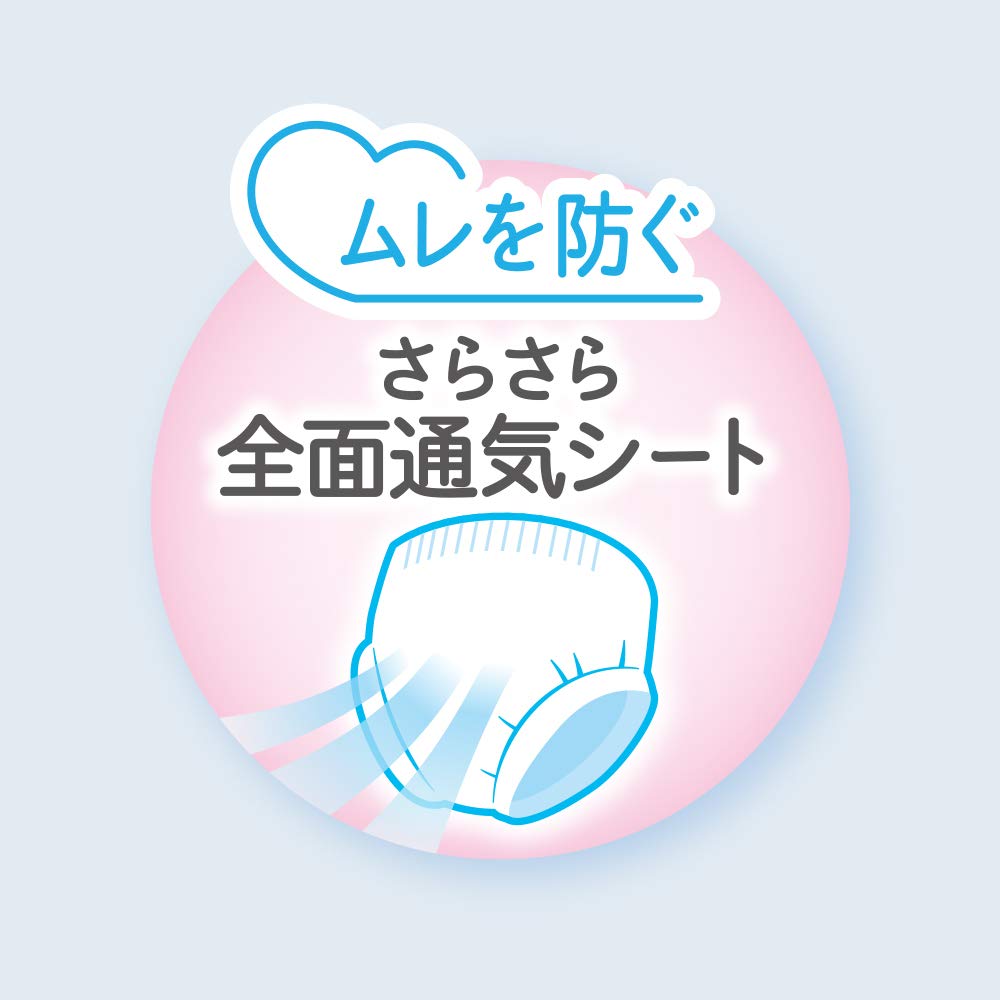 Amazon | 【パンツ ビッグより大きいサイズ】ムーニーマン女の子 エア