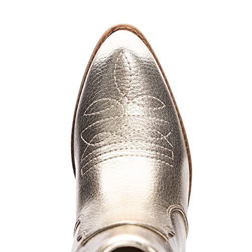 Dirty Laundry Women's Unite Western Boot, Gold Metallic, 102
