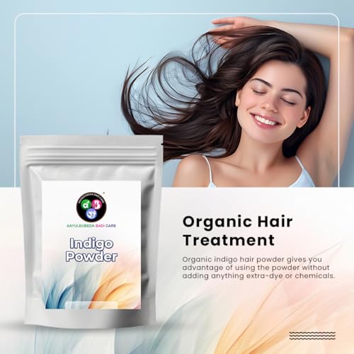 Polvo de índigo natural para color de cabello 227 g miniatura 3
