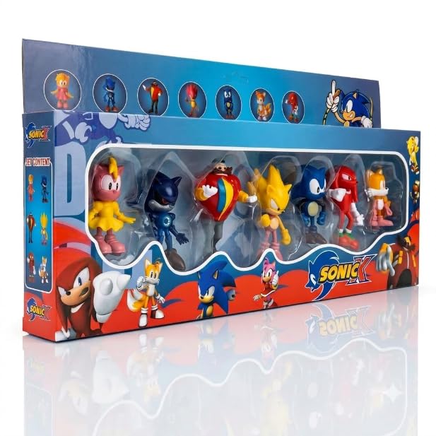 Image of Figure 7pcs Set (Sonic 7pcs)