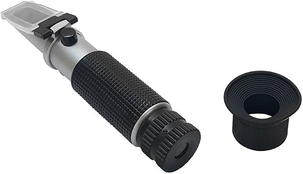 Portable Brix Refractometer ATC RHB-32ATC 0-32% Percent Test Sugar Concentration