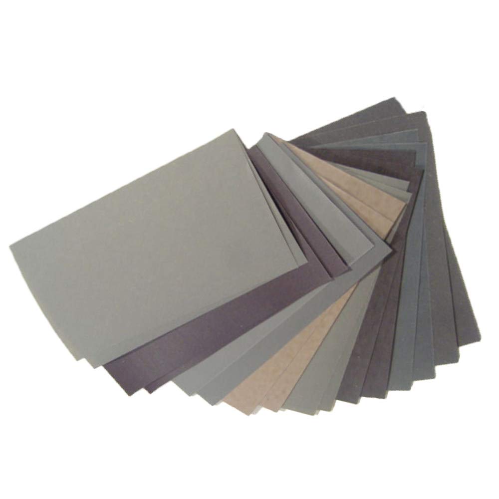 15 Pz/set Carta Vetrata 400 600 3000 800 1000 1200 1500 2000 2500 Carta Abrasiva A Grana Acqua/Carta Abrasiva A Secco Strumenti Abrasivi