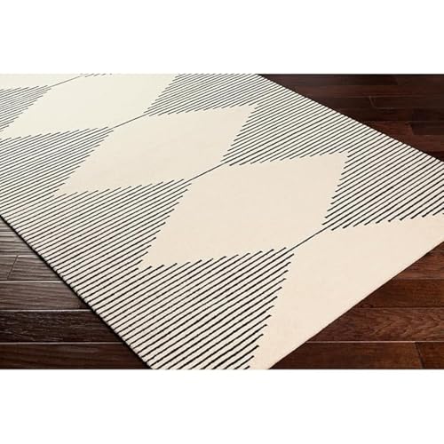Image of Sifa Carpet Hand Made Tufted Area Rug | Soft Wool Carpet with Cotton Backing | Elegant Home & Office Floor Decor Weight- (9 Pound) Size-(90X150Cm) 3x5 Feet,