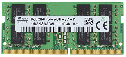 SKhynix DDR4 16GBセット8GB 2400MHz x2 DIMM SK Hynix 16GB HMA82GS6AFR8N-UH PC4-2400MHz 260 Pin SO DIMM