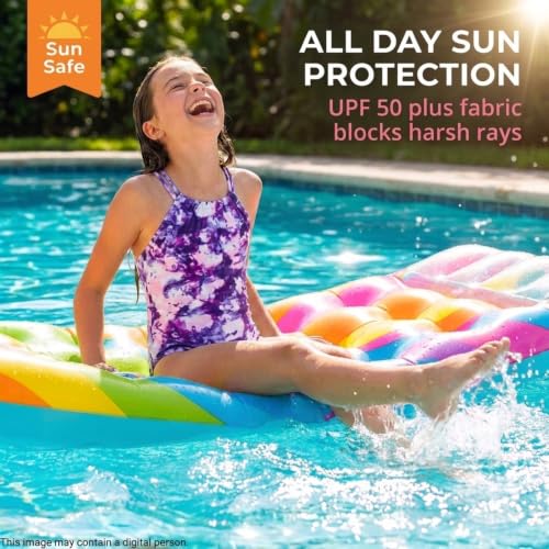 Image of Kanu Surf Girls Jasmine Beach Sport Halter One Piece Swimsuit
