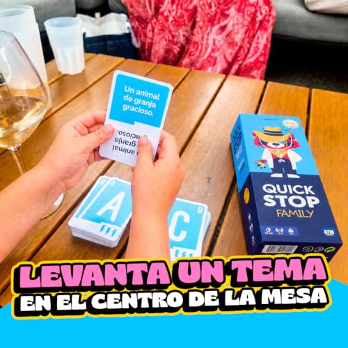 Miniatura 3 de Quickstop Family - Juego de Mesa Familiar sin Pantallas - +6 Años