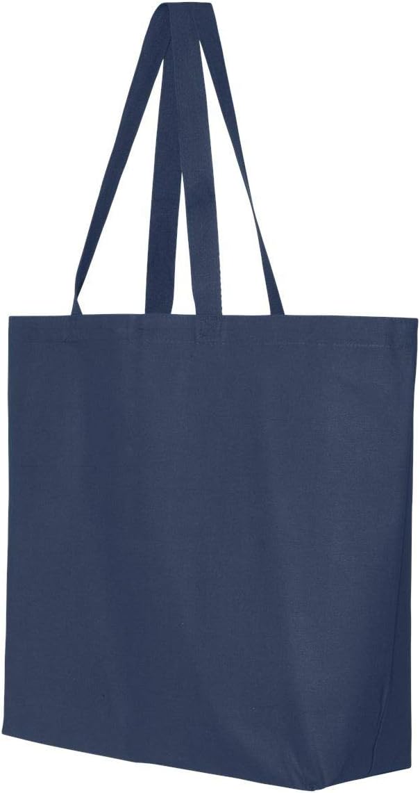 shop4ever I'm Only Talking to My Dog Today Jumbo Heavy Canvas Tote Reusable Shopping Bag Dog Mom Gift image 2