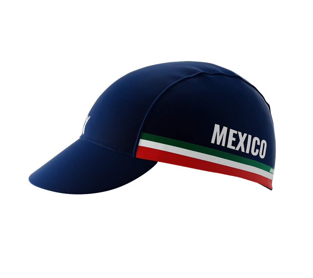 Mexico Blue Code Bike Cycling Cap Road MTB or Running