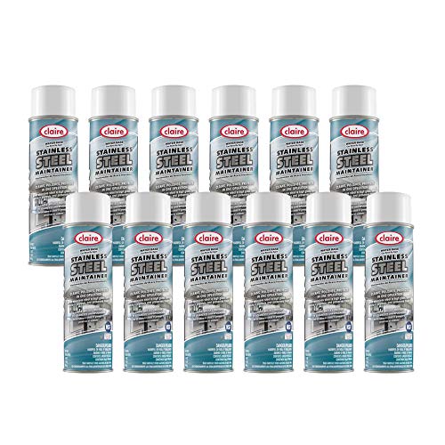 Claire CL844-12pk Mantenedor Acero Inoxidable Base Agua 12pz