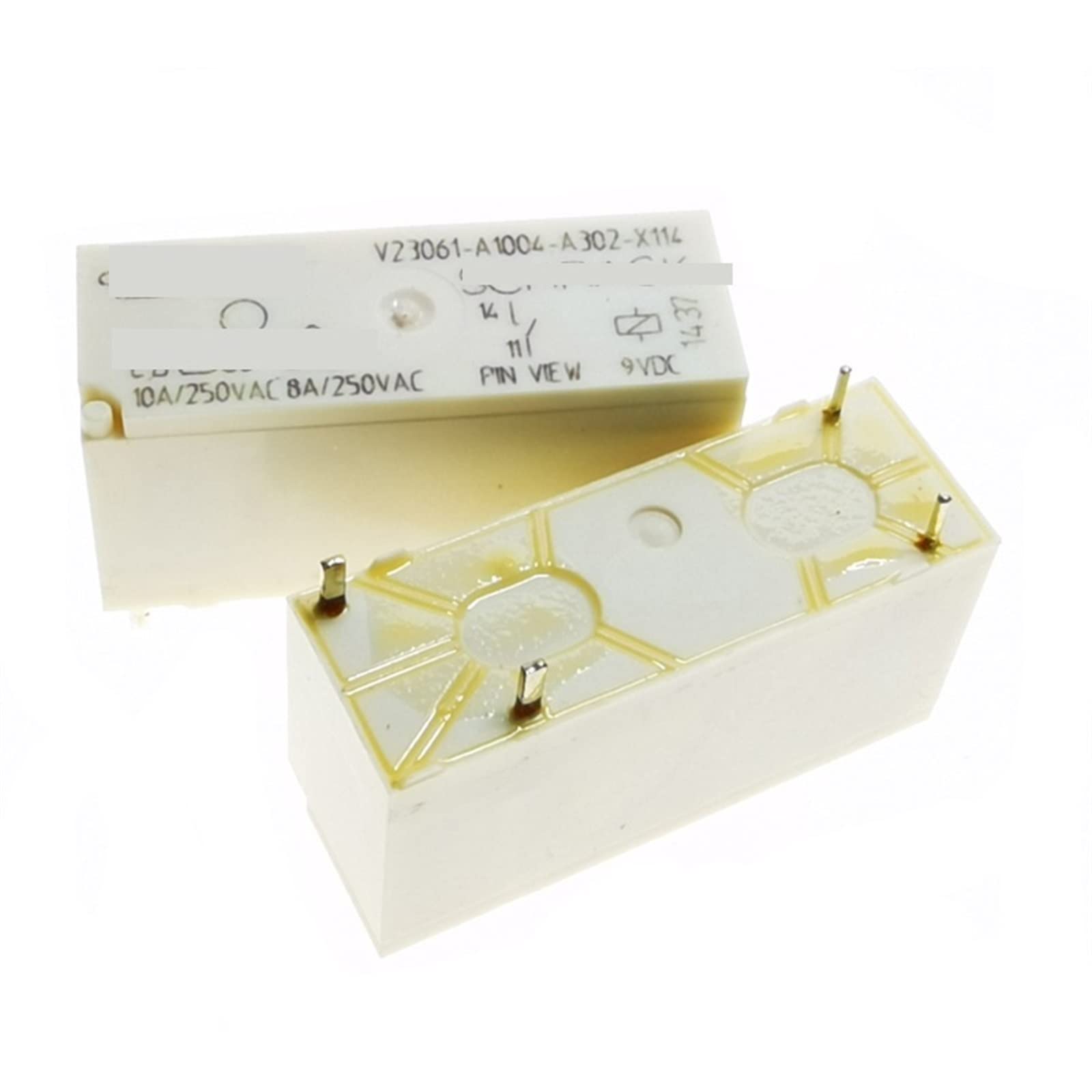 QEFHSVVZE 5Pcs V23061 Relay V23061-A1004-A302-X114 9VDC V23061-B1005-A401 V23061-B1007-A501 12VDC 9V 12V