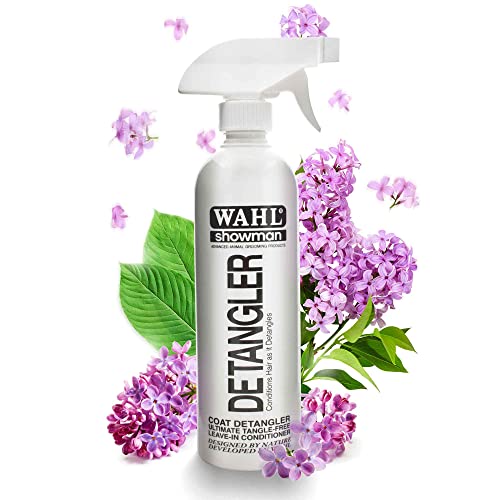 Price comparison product image WAHL Dog Detangler Spray,  500 ml,  Dematting & Detangling Spray,  Leaves Hair Tangle Free,  Grooming Pets at Home,  Contains vitamins A D and E