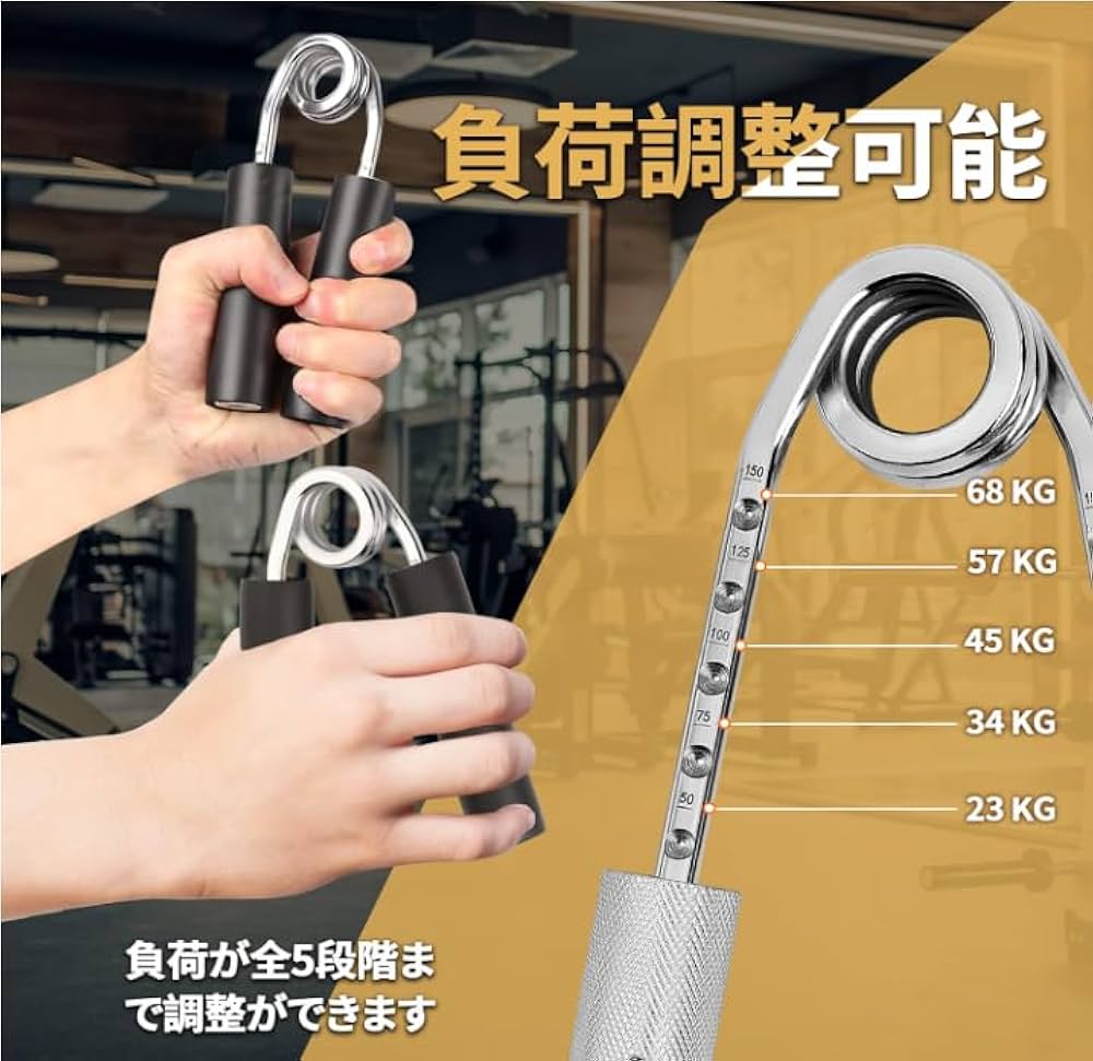 握力強化器具 Amazon | RPM Sports メタルグリッパー ハンドグリップ 握力