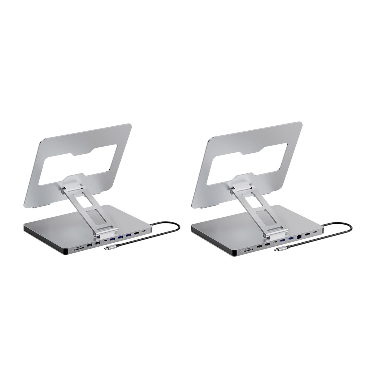 Docking station per laptop con 10 porte 3USB3.0 PD100W 4K60hz Output Notebook Holder per viaggiatori d'affari studente accessorio per laptop