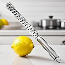 Ralador 3 em 1 de aço inoxidável, ralador de frutas, legumes e batata - Lâminas duplas BLC116-01