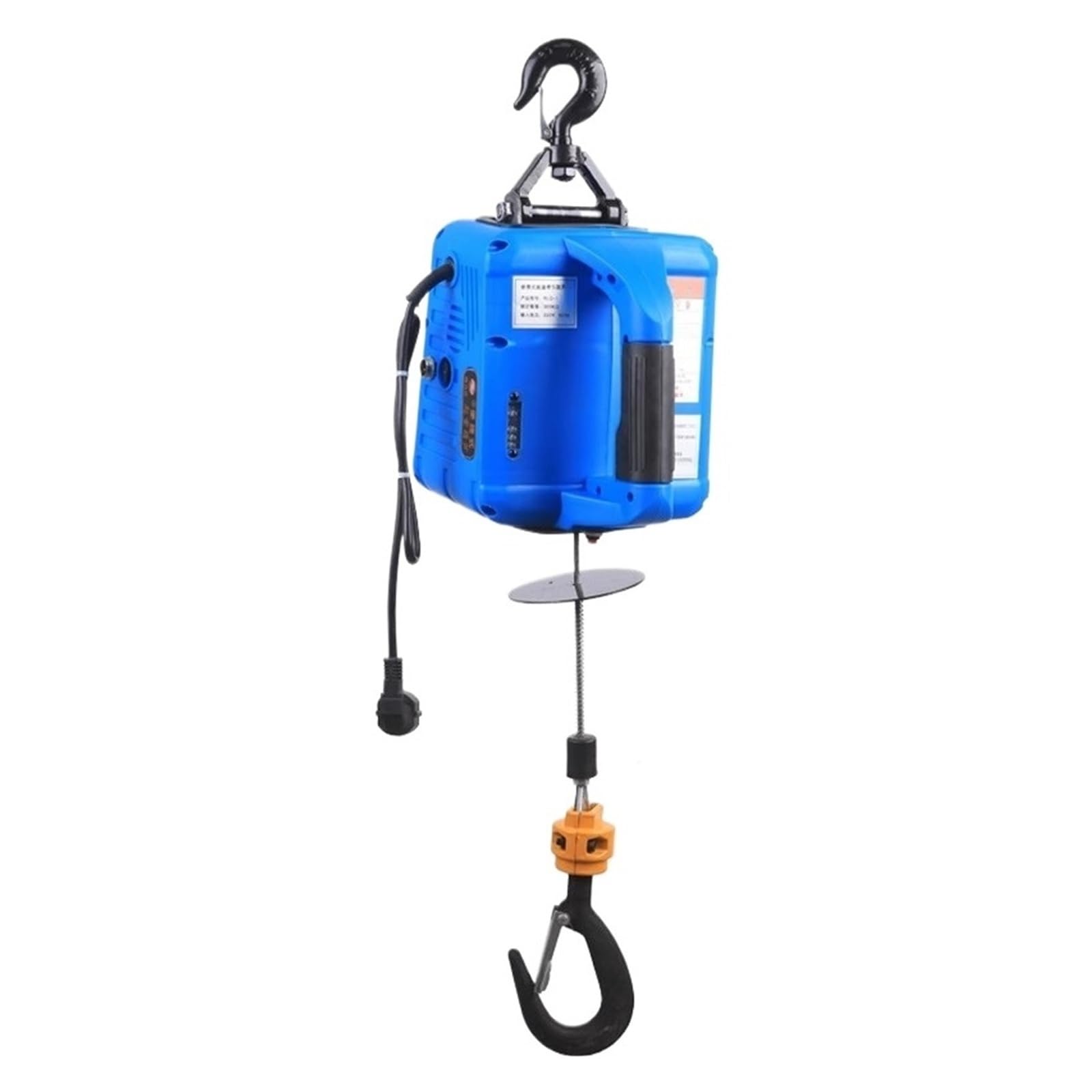 Palan Électrique Portatif De Traction Treuil Charge 500 KG Manuel/télécommande/palan Commande Fil Bras Cadre Durable de Levage Treuils électriques