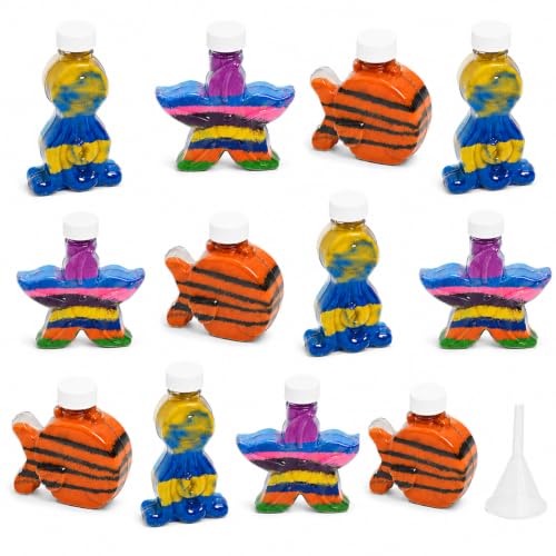 Fun Express Sand Art Kits for Kids, 12 Count