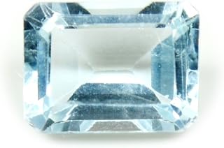 Piedra de topacio azul de 3,4 quilates, piedra natural natural suelta