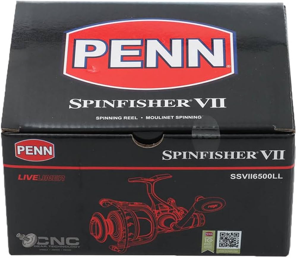 Amazon.com : Penn SSVII6500LL Spinfisher VII : Sports & Outdoors