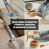 Shark StainForce Lekkie i przenośne urządzenie do usuwania plam i zabrudzeń z dywanów, chodników, tapicerki, schodów, z pojemnikiem, akcesoriami i środkiem czyszczącym (2 szt.), HX100EUCP