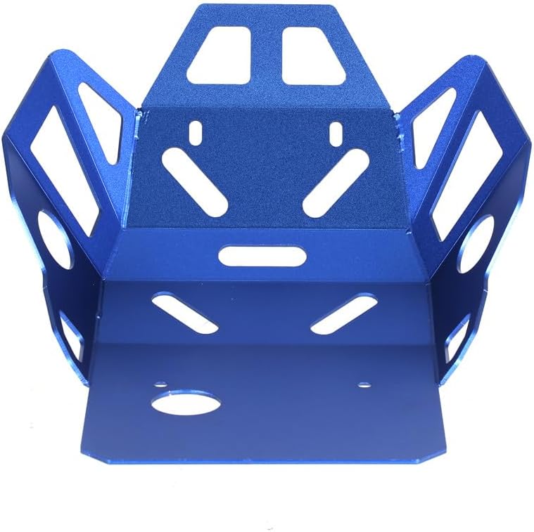 WR250R Skid Plate Compatible with YAMAHA WR250X WR250r 2008-2020 Aluminum Front SkidPlate Lower Engine Under Mud Guard Cover Protector (Blue)