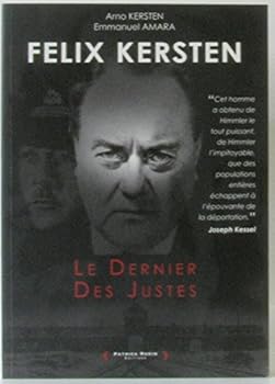 Paperback Felix Kersten: Le Dernier Des Justes [French] Book