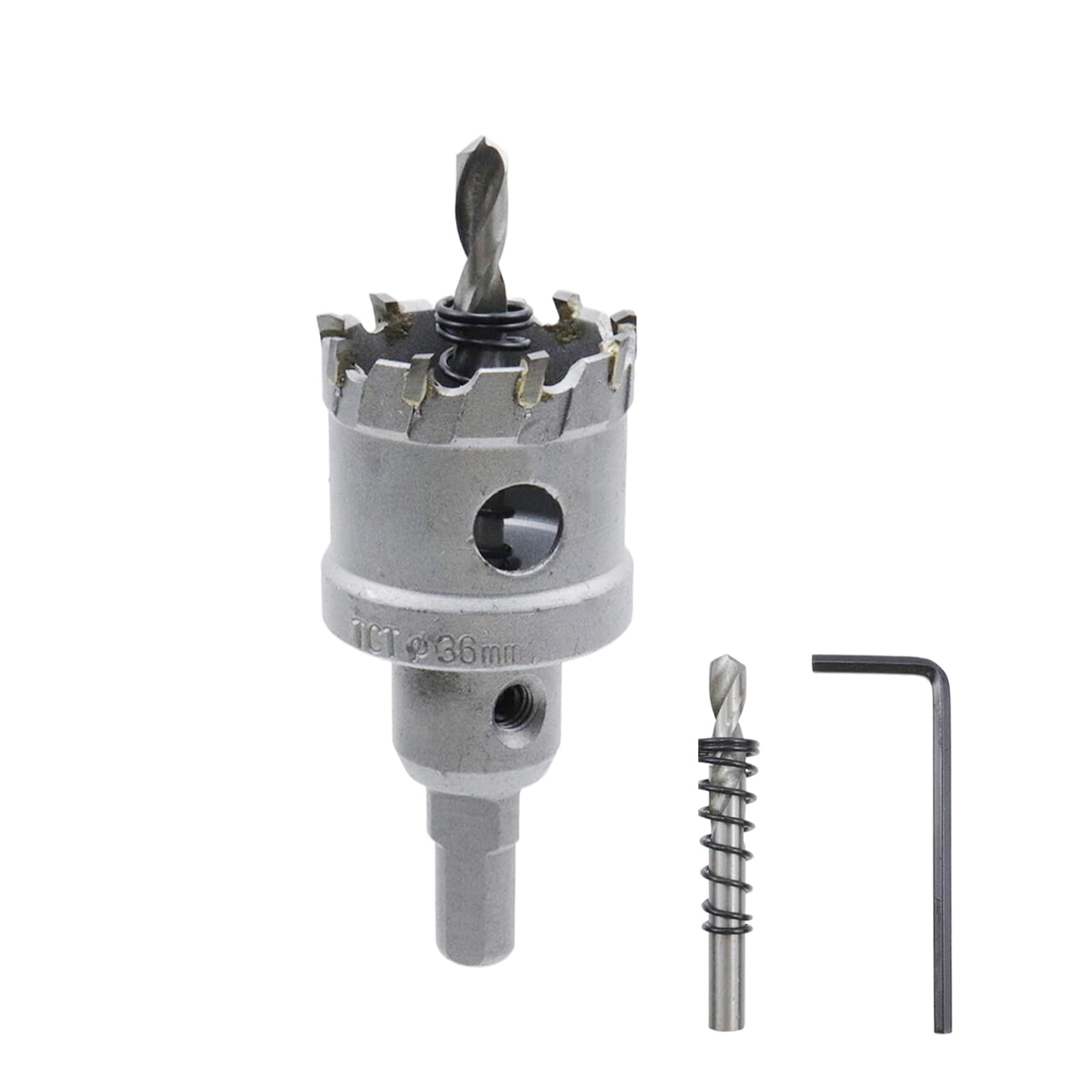 Carbide Hole Saw - Cut Stainless Steel & Iron -27