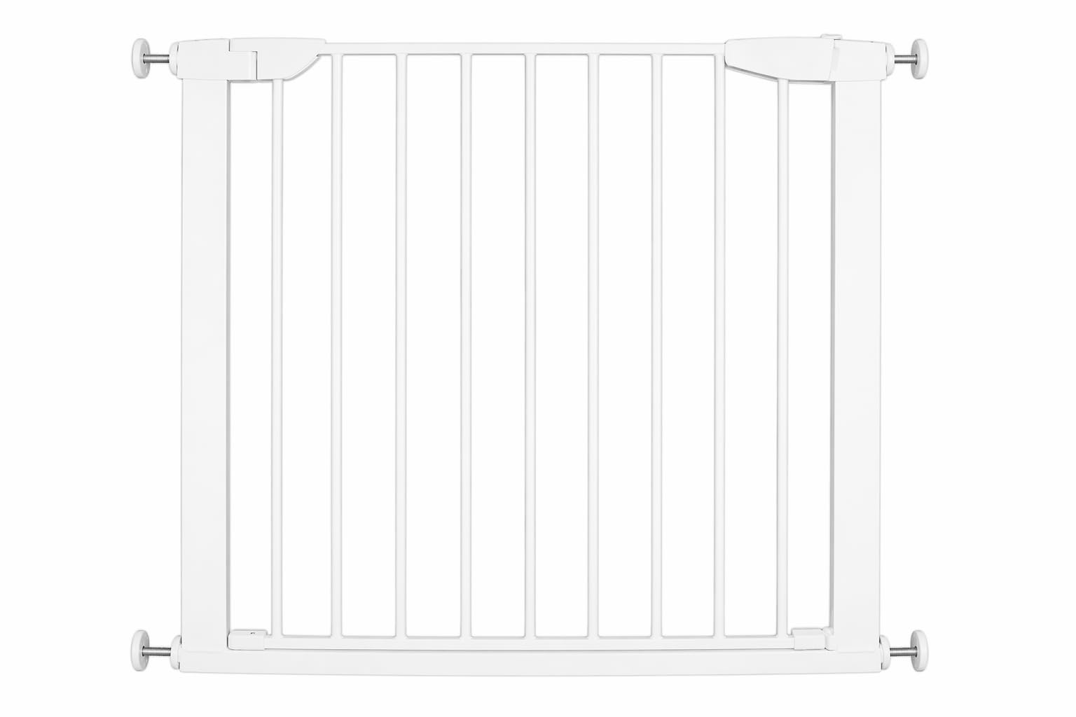 Fiducia Türschutzgitter Treppenschutzgitter erweiterbar bis 102 cm Ohne Bohren Hundegitter Türschutz für Ihr Baby & Haustier Türgitter Kindergitter (75-102 cm)