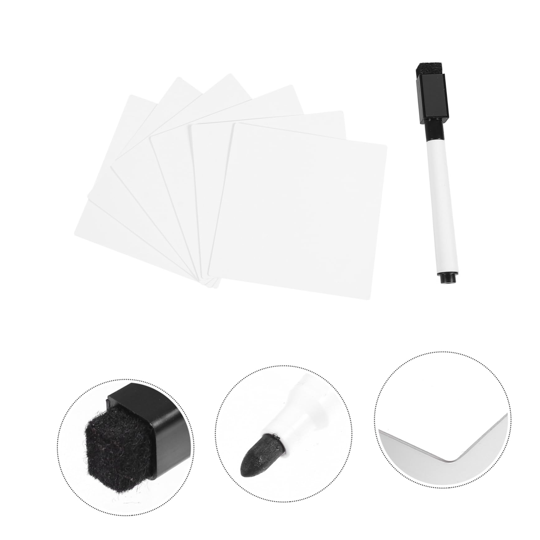 ABOOFAN 3ensembles Notes Autocollantes Réutilisables De Étiquettes Index Auto-adhésives Pour Documents Présentations Et Études Faciles à Utiliser Transporter