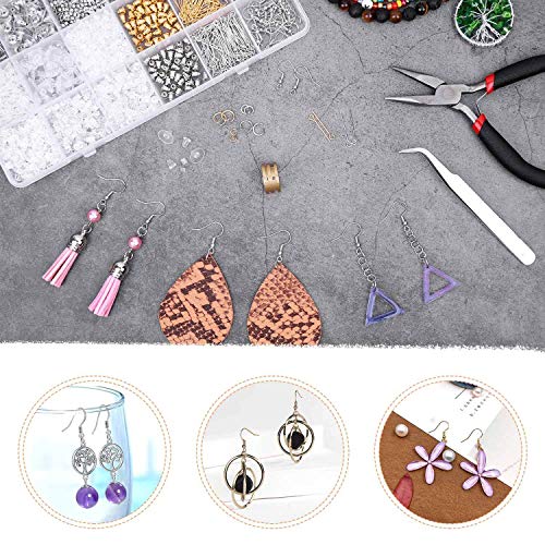 Anezus EK-01 Earring Making Kit, Anezus 2320Pcs Earring Making Supplies Kit thumb #7