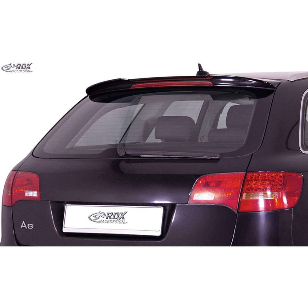 Becquet de toit compatible avec Audi A6 Avant 2005-2011 (PUR-IHS), noire