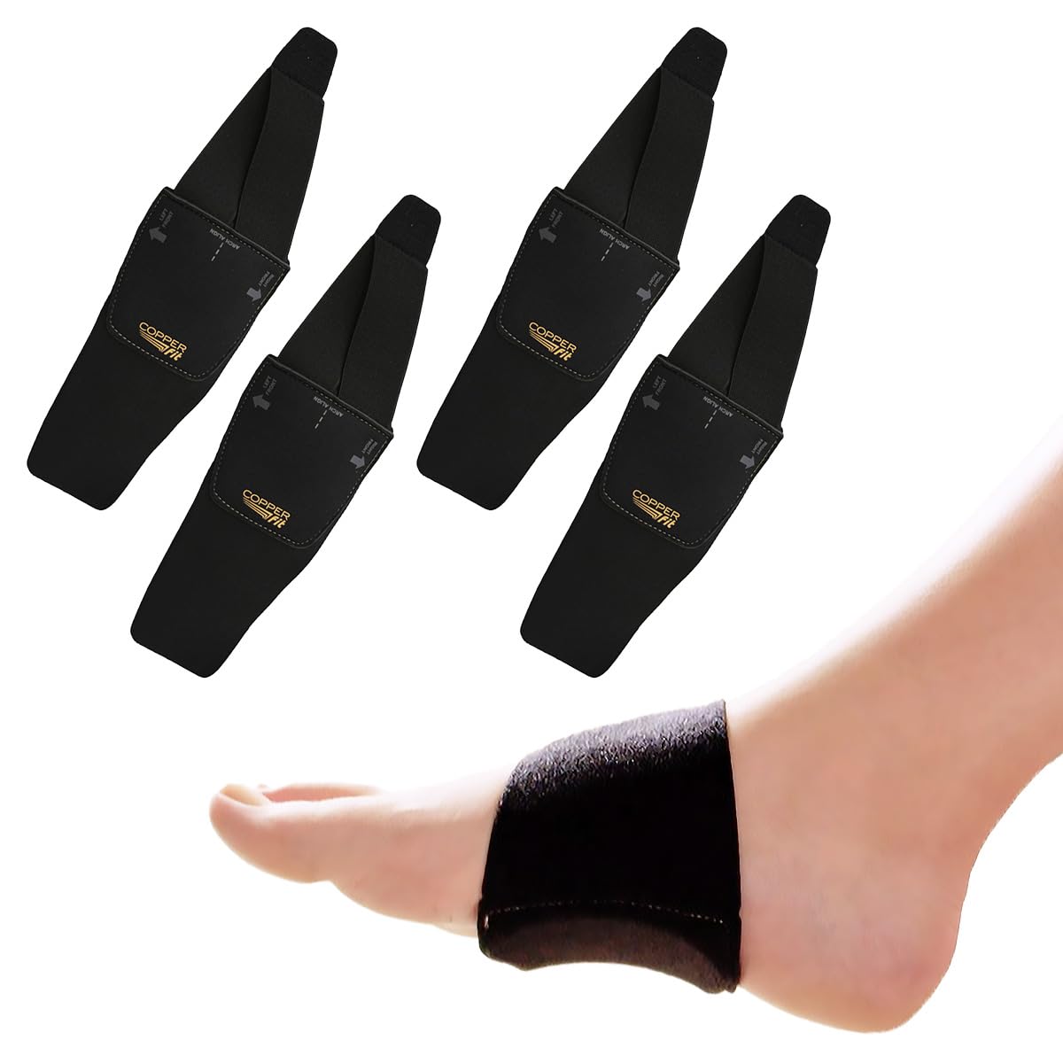 Re:Age WALK FREE COPPER FIT 足用サポーター セット コッパーフィット ウォークフリー 土踏まず サポーター