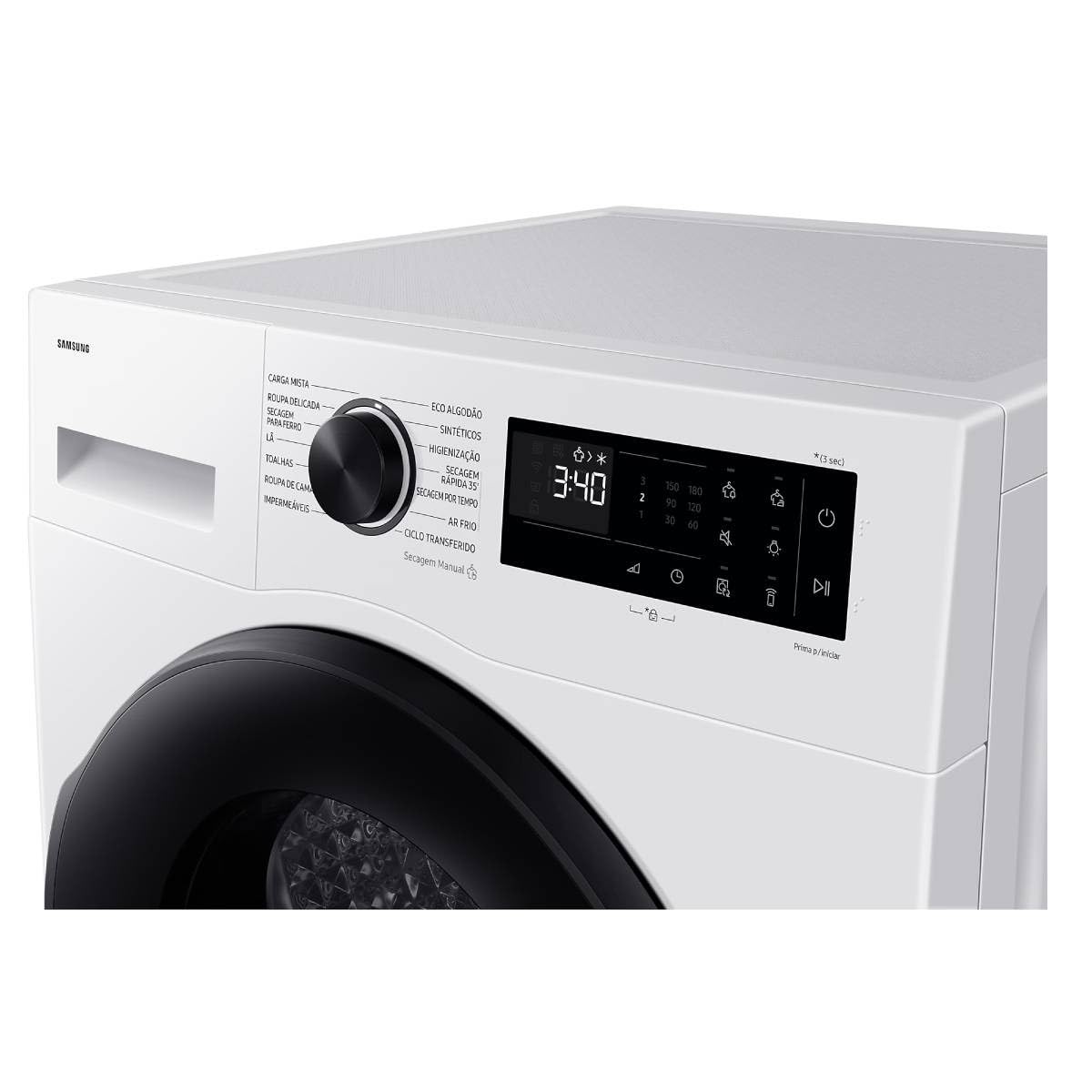 Secadora de Ropa Samsung 9 kg Blanca - DV90DG52A0AEEP