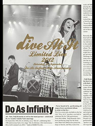 Do As Infinity 13th Anniversary-Dive At It Limited Live 2012-